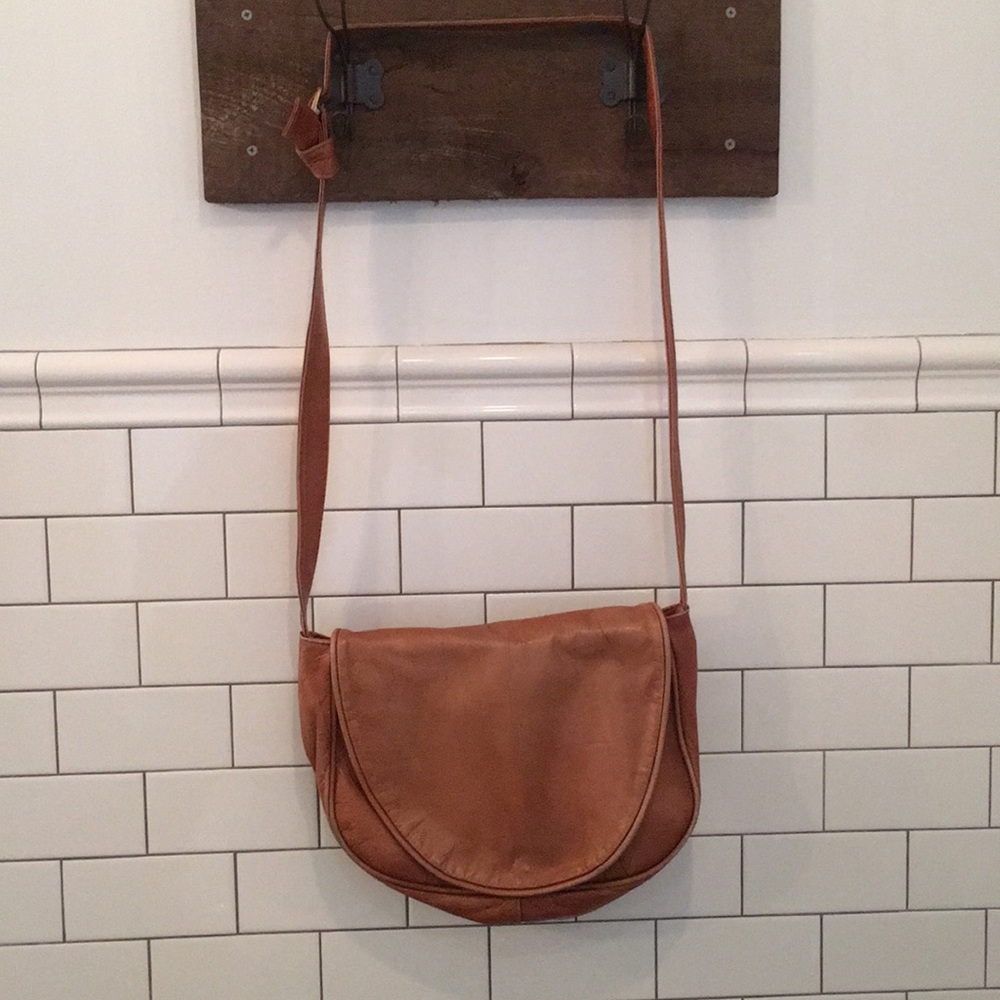 Vintage Boho Leather Purse